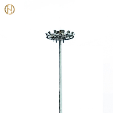 30M Hot Dip Galvanized Q235 High Mast Lighting Pole